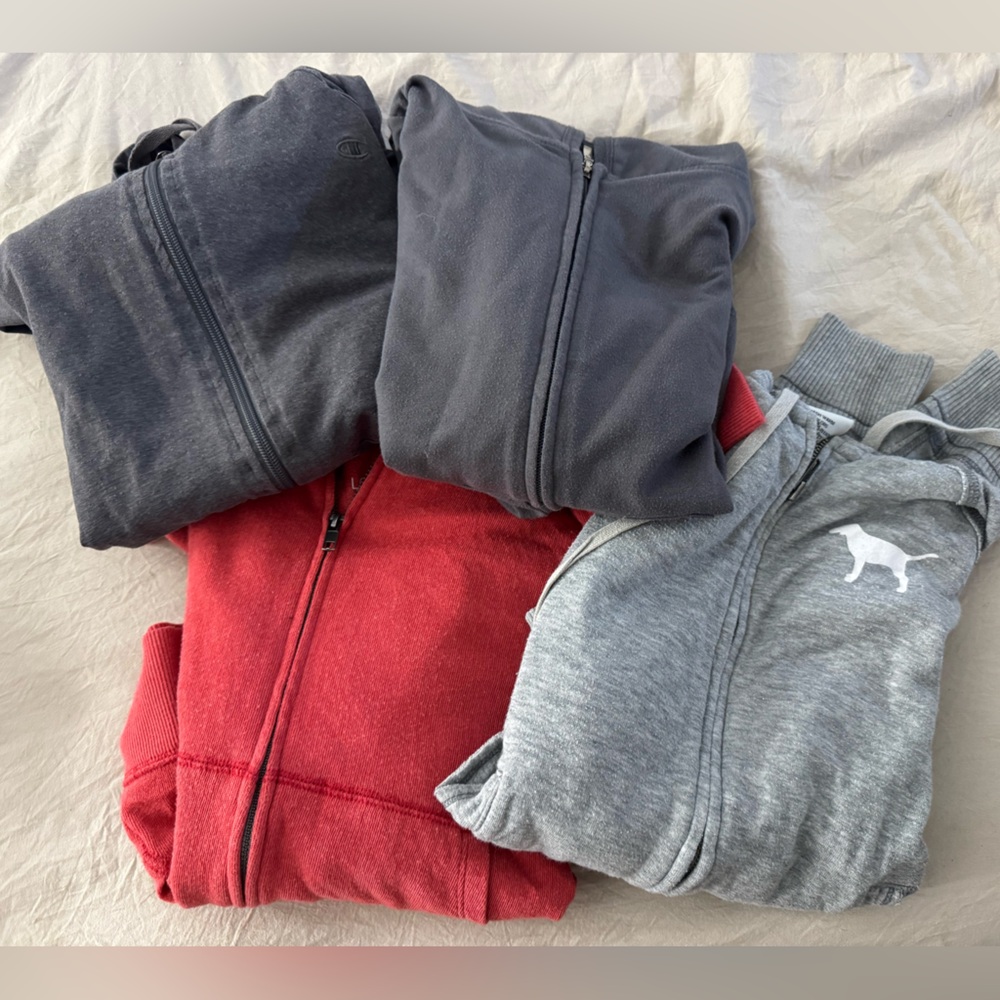 5 Zip Ups - Bundle